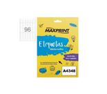 Etiqueta Adesiva Papel A4 96 Etiquetas por Folha 300 Folhas Ref.A4348 Etiqueta Adesiva Papel A4 96 Etiquetas por Folha 300 Folhas Ref.A4348