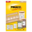 Etiqueta adesiva para potes de mantimentos ALBR A5 com 3 folhas - Pimaco