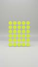 Etiqueta Bolinha Amarelo Fluorescente 6mm Rolo 1000 Etiqueta Bolinha Amarelo Fluorescente 6mm Rolo 1000
