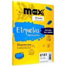 Etiqueta Carta - 100 Folhas - 25,4x101,6 Mm - Maxprint