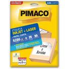 Etiqueta Carta 6286 25 Folhas 138,11 X 212,73 MM Etiqueta Carta 6286 25 Folhas 138,11 X 212,73 MM