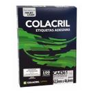 Etiqueta colacril a4361 63,5 x 46,6 c/ 100 fls - 18 etiq. p/ folha Etiqueta colacril a4361 63,5 x 46,6 c/ 100 fls - 18 etiq. p/ folha