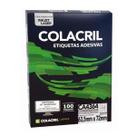 Etiqueta Colacril A4364 (63,5x72mm) Caixa Com 100 Fls Etiqueta Colacril A4364 (63,5x72mm) Caixa Com 100 Fls