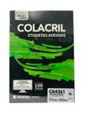 Etiqueta Colacril CA4361 18 por folha 46,6mmx63,5mm com 100 Etiqueta Colacril CA4361 18 por folha 46,6mmx63,5mm com 100