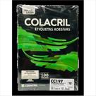Etiqueta Colacril Cc197 12 por Folha 38,1mmx101,6mm com 100 Etiqueta Colacril Cc197 12 por Folha 38,1mmx101,6mm com 100