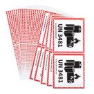 Etiqueta de Advertência para Bateria de Lítio Varpotle 120 Unidades 12x11 cm Etiqueta de Advertência para Bateria de Lítio Varpotle 120 Unidades 12x11 cm