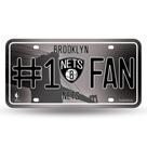Etiqueta de matrícula Rico Industries NBA Brooklyn Nets Fan Etiqueta de matrícula Rico Industries NBA Brooklyn Nets Fan