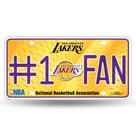 Etiqueta de matrícula Rico Industries NBA Los Angeles Lakers