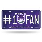 Etiqueta de matrícula Rico Industries NBA Sacramento Kings