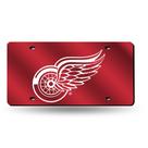 Etiqueta de matrícula Rico Industries NHL Detroit Red Wings Etiqueta de matrícula Rico Industries NHL Detroit Red Wings