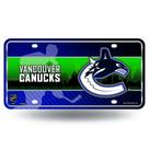 Etiqueta de matrícula Rico Industries NHL Vancouver Canucks