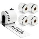 Etiqueta de papel removível MarkDomain DK-4205 6,2 cm x 30 m 5 rolos