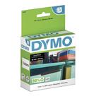 Etiqueta: DYMO LW Library Book Spine, 1x1,5 polegadas, branca, 750 etiquetas