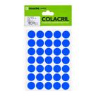 Etiqueta em Circulo Redondo Azul 19mm Para Identificação Etiqueta em Circulo Redondo Azul 19mm Para Identificação
