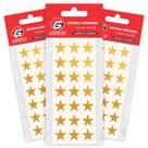 Etiqueta Estrelinha Ouro 15X15MM com 210 Unidades