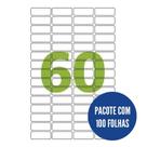 Etiqueta Nº60 100 folhas Colacril