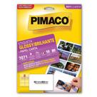 Etiqueta papel glossy 7071 - com 10 folhas - Pimaco