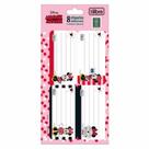 Etiqueta para caderno minnie com 8un 234524 / un / tilibra