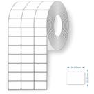 Etiqueta para Código de Barras Couchê 34X24X30M 3 Carreiras