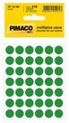 Etiqueta Para Identificação Tp-12 Verde 12 Mm Com 210 Pimaco
