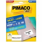 Etiqueta pimaco 8099f 10 folha - pimaco