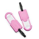 Etiqueta Retratil para Bagagem Rosa