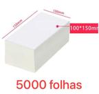 Etiqueta Termica Bloco com 5.000 - Medida 10x15cm (100x150mm) Térmica Adesiva Branca Para Envios E-Commerce