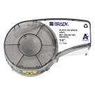 Etiqueta Vinil Reposicionável Preto no Branco 12,7mm x 6,4m Brady M21-500-581-WT