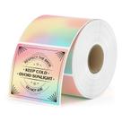 Etiquetas adesivas térmicas MUNBYN 2x2 Rainbow Color 500 folhas