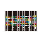 Etiquetas Adesivas Transparentes E Pretas Para Mapa De Notas Do Fretboard De Guitarra Para Guitarra Etiquetas Adesivas Transparentes E Pretas Para Mapa De Notas Do Fretboard De Guitarra Para Guitarra