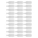 Etiquetas de cabo Wrap-It Storage Medium White (pacote com 30)