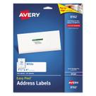Etiquetas de endereço Avery Easy Peel para impressora a jato de tinta 350pk