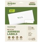 Etiquetas de endereço Avery EcoFriendly Recycled 300 Labels