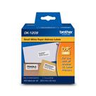 Etiquetas de endereço Brother DK-1209 brancas 1,1 x 2,4 cm 800 etiquetas
