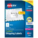 Etiquetas de envio Avery Printable 400 Laser Printers 5168