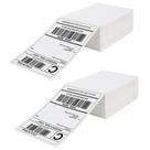 Etiquetas de envio DGBDPACK Fanfold Direct Thermal 4x6" 600 etiquetas