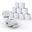 Etiquetas de envio MFLABEL 12 rolos 4x6in para Zebra 2844 ZP-450