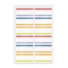 Etiquetas de nome de tecido Avery Color Me Happy 24 pré-impressas