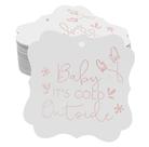 Etiquetas de Presente em Forma de Colchete "Baby It's Cold Outside" para Chá de Bebê - Inkdotpot Etiquetas de Presente em Forma de Colchete "Baby It's Cold Outside" para Chá de Bebê - Inkdotpot