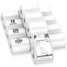 Etiquetas de Remessa AveneMark - 16 Rolos com 3520 Etiquetas (4x6 cm)