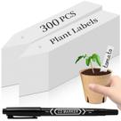 Etiquetas para Plantas Dalzom 300 Unidades 10 cm com Caneta Marcadora à Prova d'Água Etiquetas para Plantas Dalzom 300 Unidades 10 cm com Caneta Marcadora à Prova d'Água