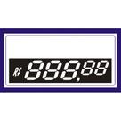 Etiquetas Personalizadas de PVC 70 Mm X 37 Mm Com 50 Unidades 5 Digito Azul Etiquetas Personalizadas de PVC 70 Mm X 37 Mm Com 50 Unidades 5 Digito Azul