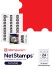Etiquetas postais imprimíveis NetStamps Soaring Eagle, pacote com 1200