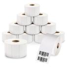 Etiquetas Térmica Kit 10 Rolos Full 40x25 1 Coluna 4x2,5cm