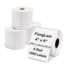 Etiquetas Térmicas de Envio FunGlam 4x6 - 4 Rolos com 450 Etiquetas/Rolo