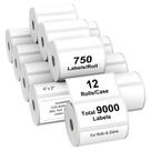 Etiquetas Térmicas Diretas AveneMark 4x2 - 750 Etiquetas/Rolo (12 Rolos)
