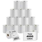 Etiquetas Térmicas Diretas MaxGear 4x6 - 4000 Unidades (16 Rolos) Etiquetas Térmicas Diretas MaxGear 4x6 - 4000 Unidades (16 Rolos)