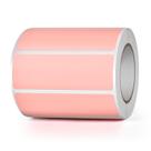 Etiquetas Térmicas Diretas YIKIADA - Vinil Rosa (7,6 x 2,5 cm) - Pacote com 500 Unidades