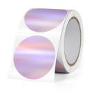 Etiquetas Térmicas Holográficas Findat - 200 Unidades Redondas (3,8cm) - Roxas