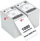 Etiquetas Térmicas KingTac 4x6 - 2000 Unidades para Envio Direto